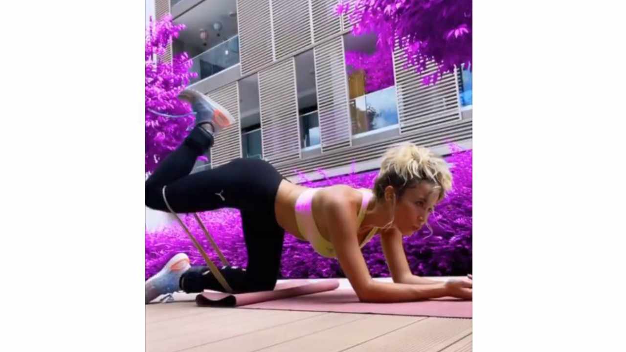 Diletta Leotta workout