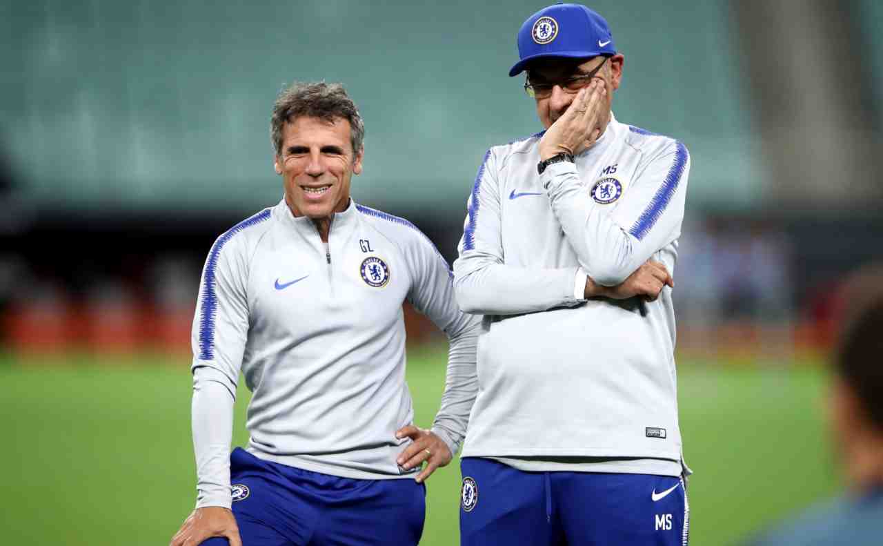 gianfranco zola maurizio sarri