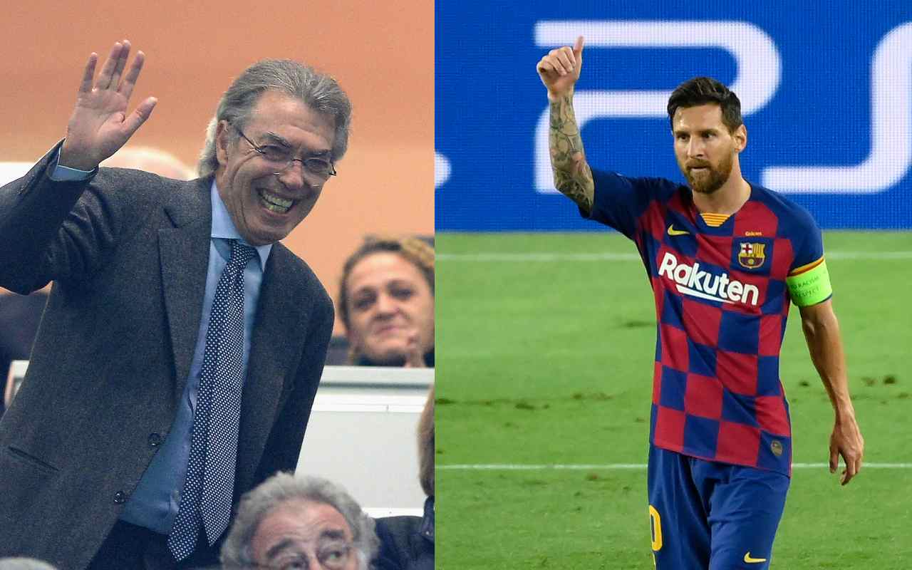 Messi Inter Moratti