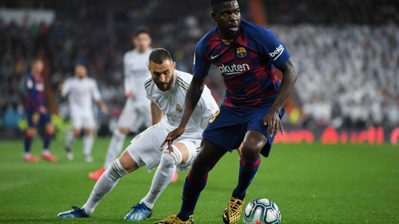 Barcellona, Samuel Umtiti positivo al Covid-19