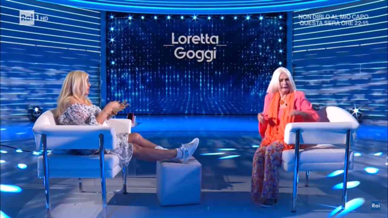 loretta goggi domenica in