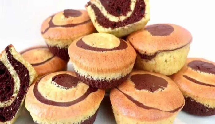 Muffin Variegati Al Cacao La Ricetta Super Veloce E Senza Burro