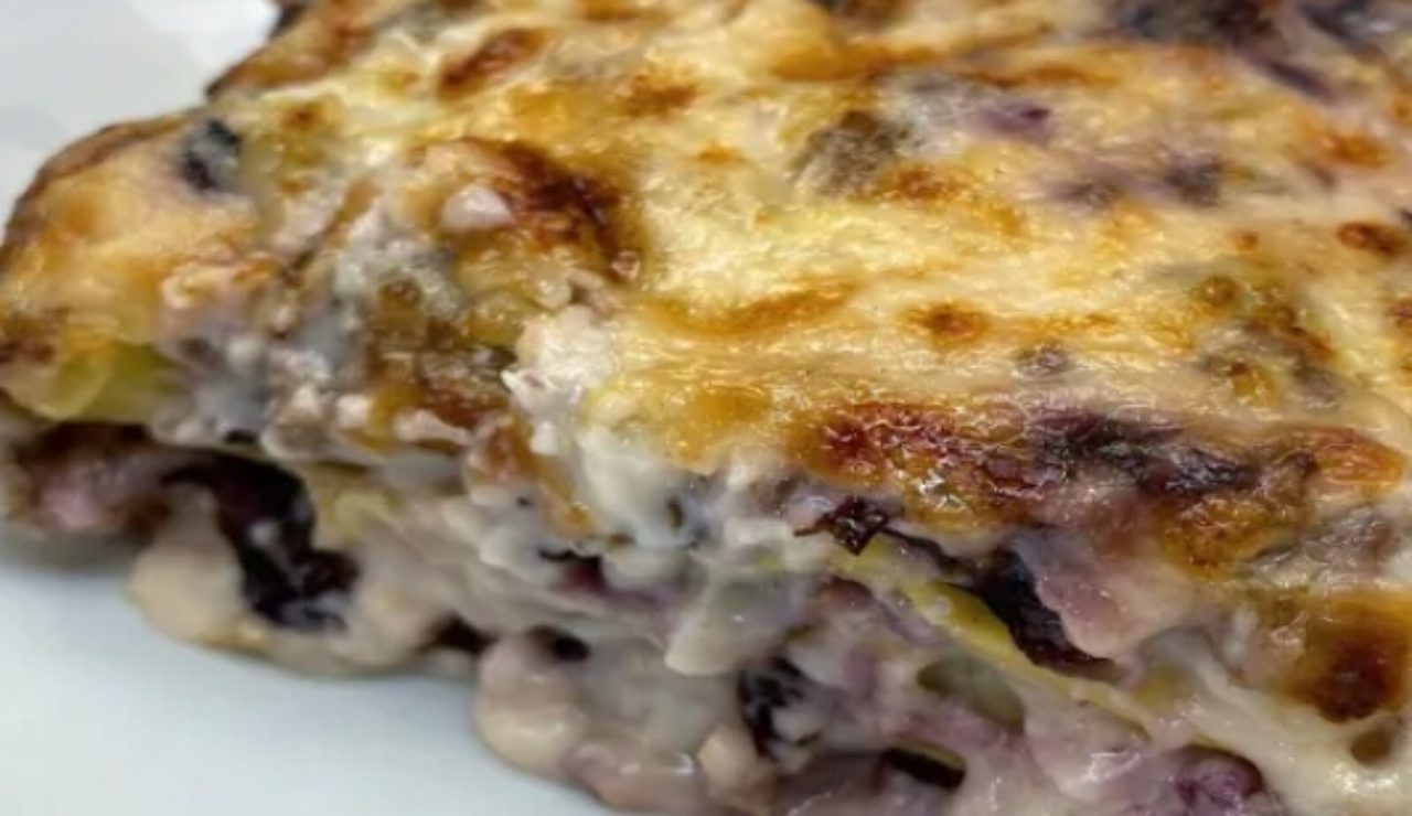 lasagna al radicchio