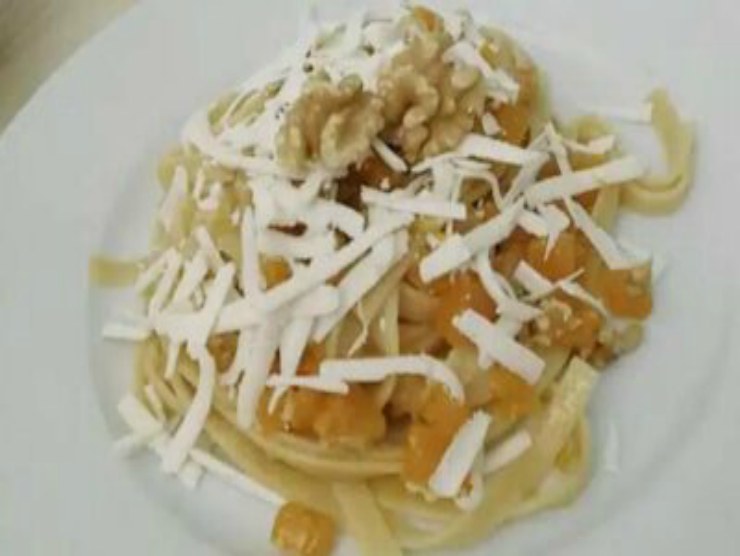 ricetta pasta alla zucca