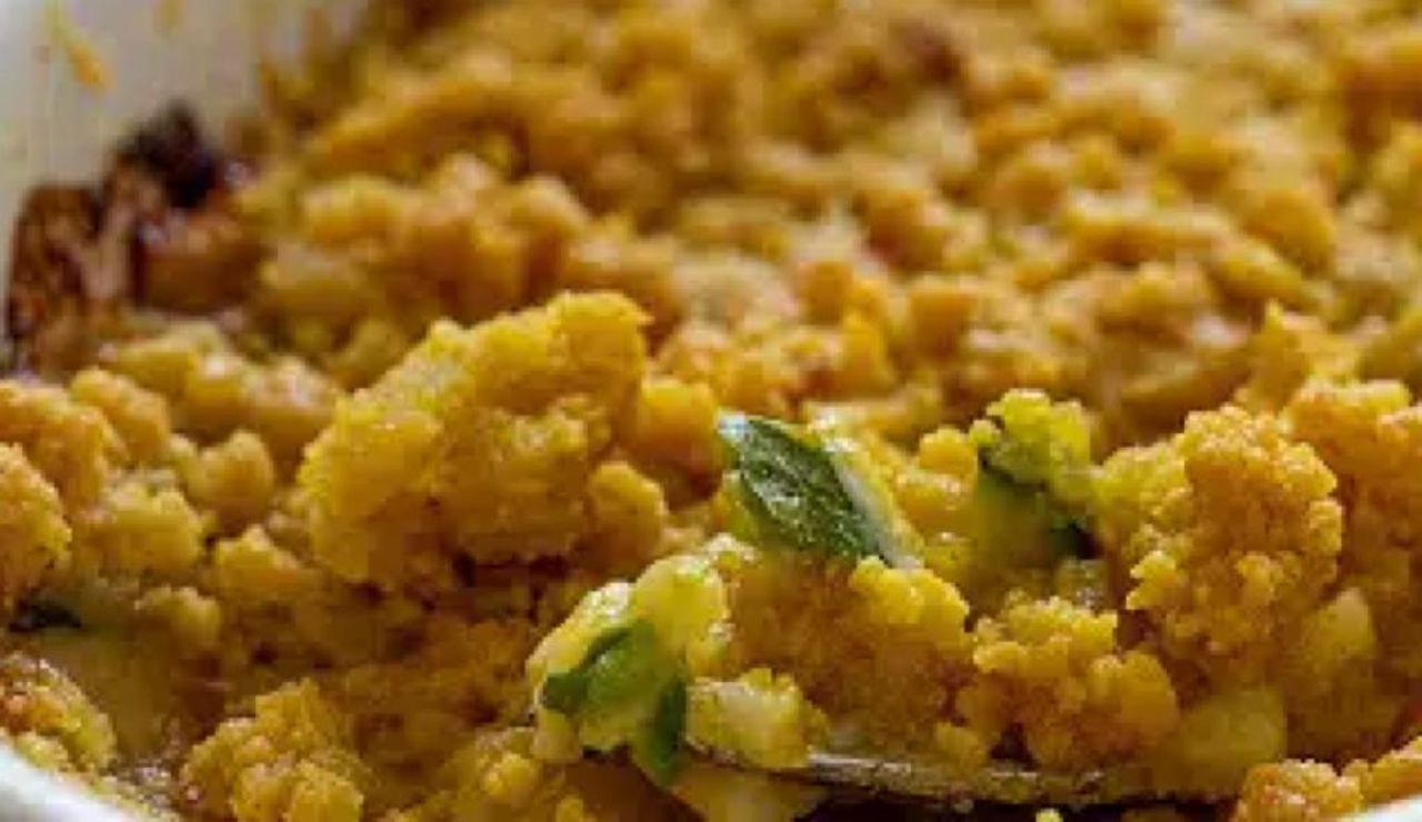 crumble salato di zucchine