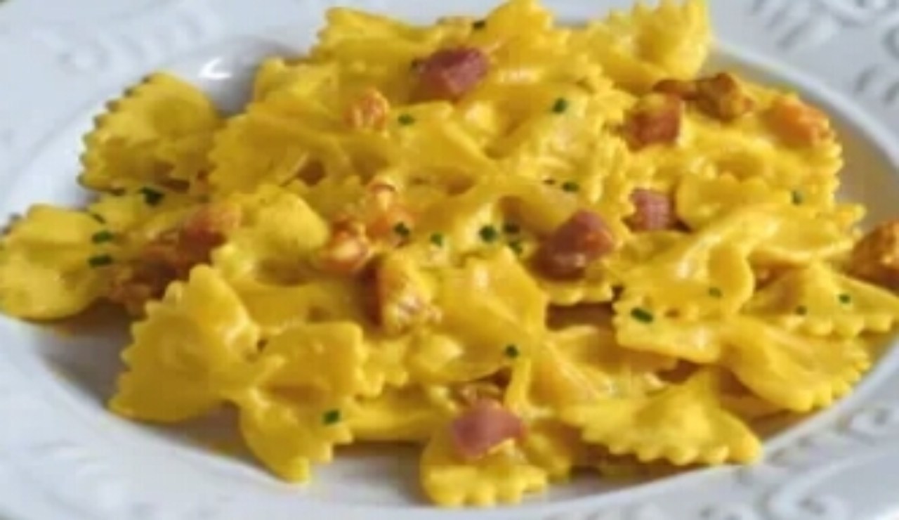 farfalle cremose ricetta