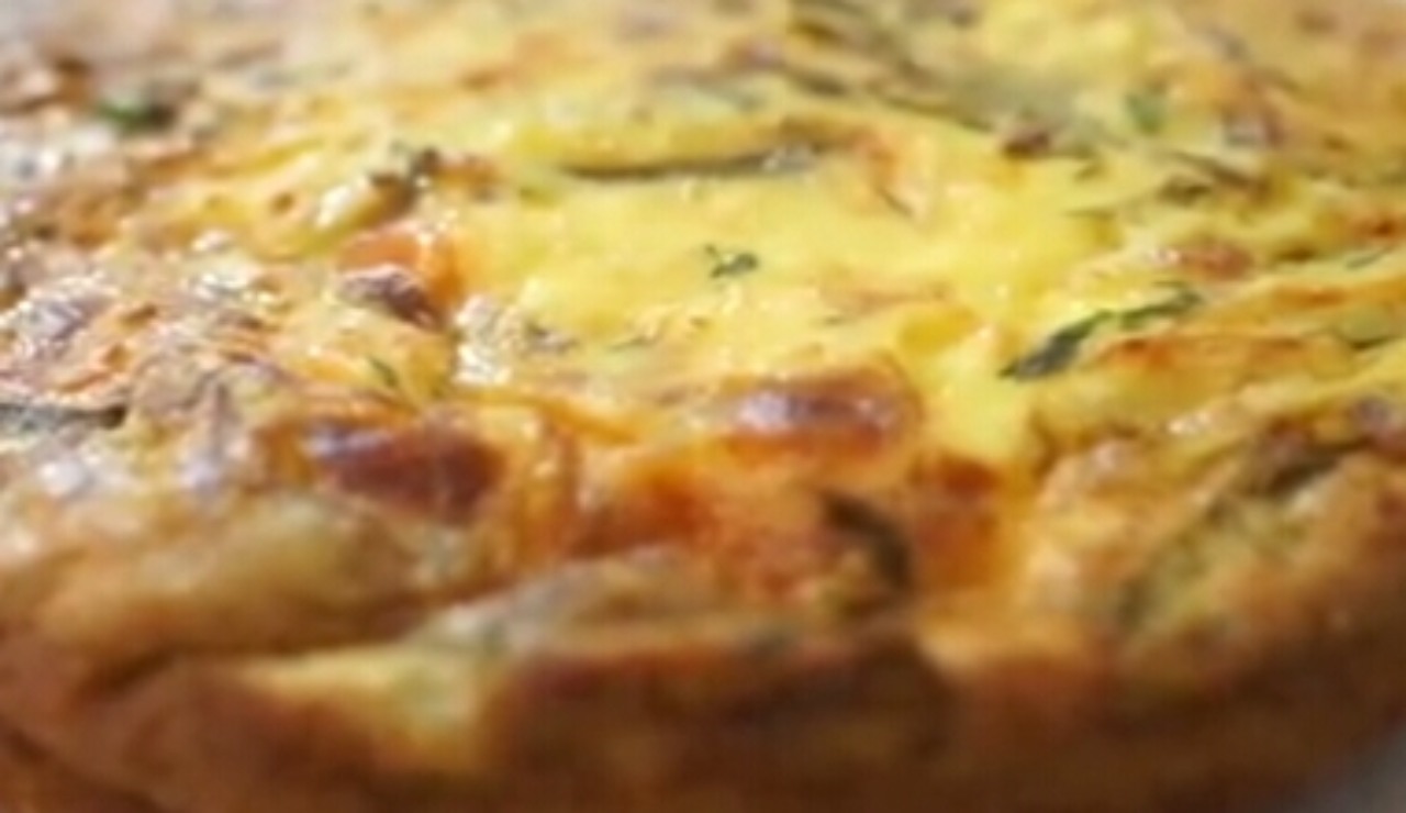 frittata con i carciofi