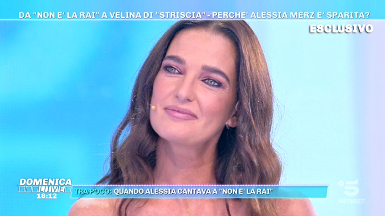 alessia merz domenica live barbara d'urso