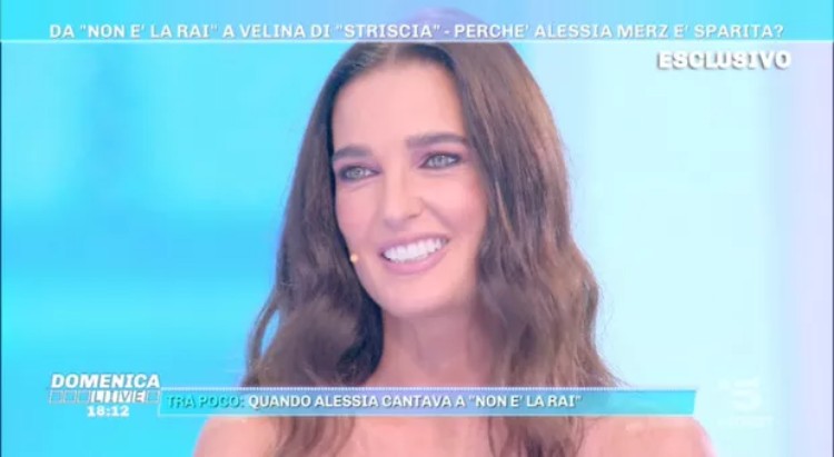 alessia merz domenica live barbara d'urso