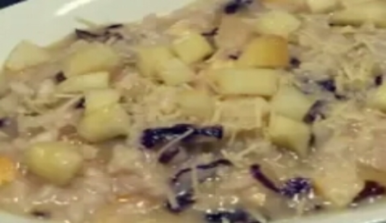 risotto con radicchio ricetta