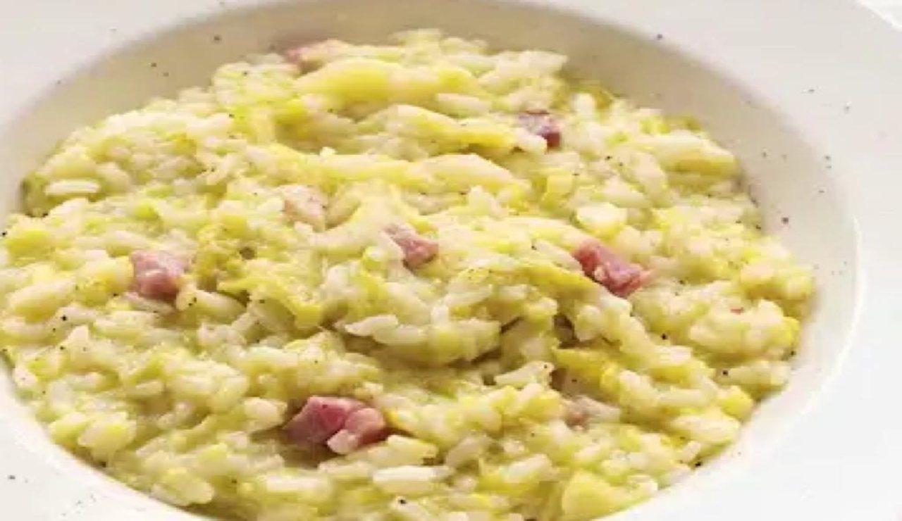 risotto verza e speck