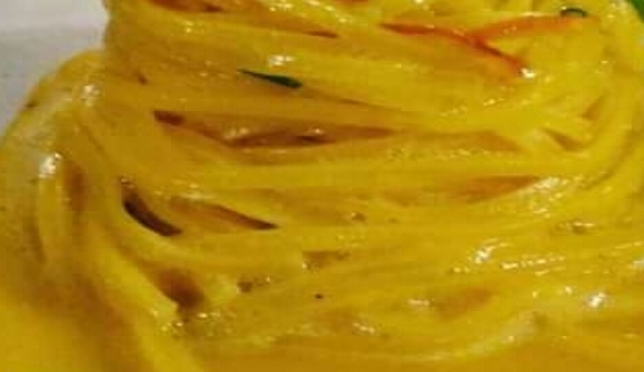 spaghetti all'arancia