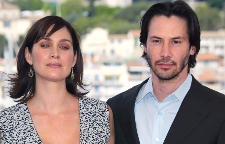 Keanu Reeves e Marie-Anne Mosse