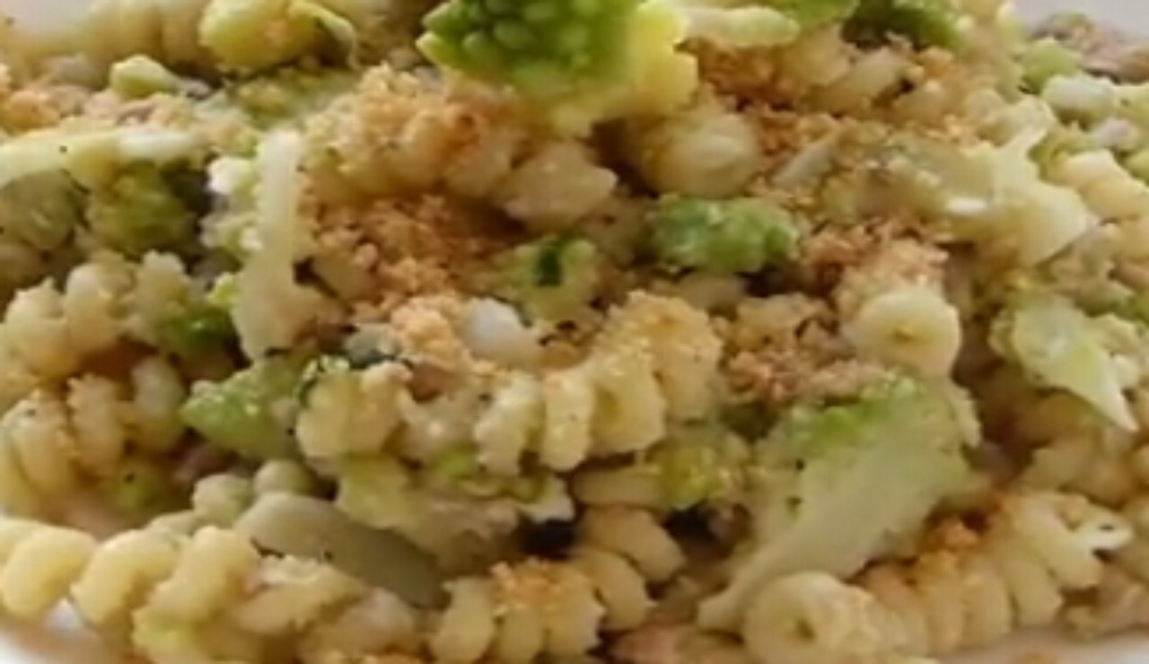 fusilli integrali con broccoli