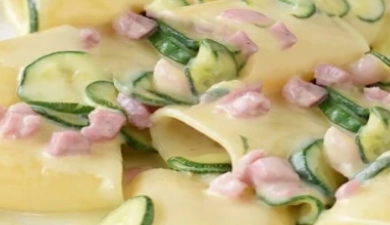 pasta zucchine e pancetta