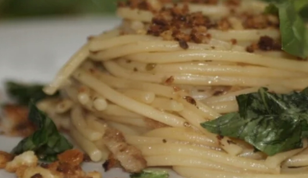 spaghetti alla Gennaro Totò