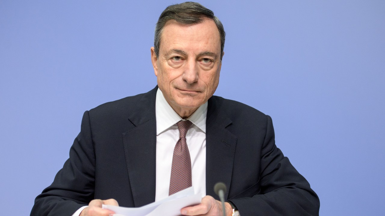 Mario Draghi Zona Rossa Pasqua