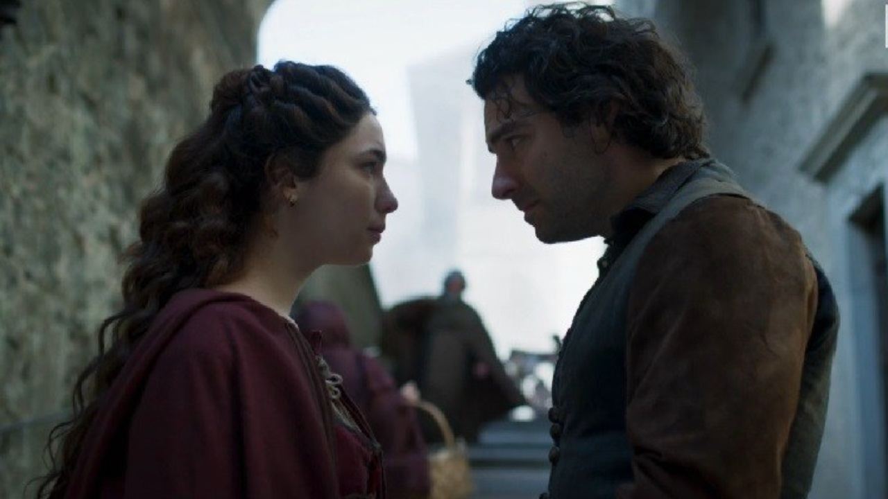 Matilda De Angelis e Aidan Turner