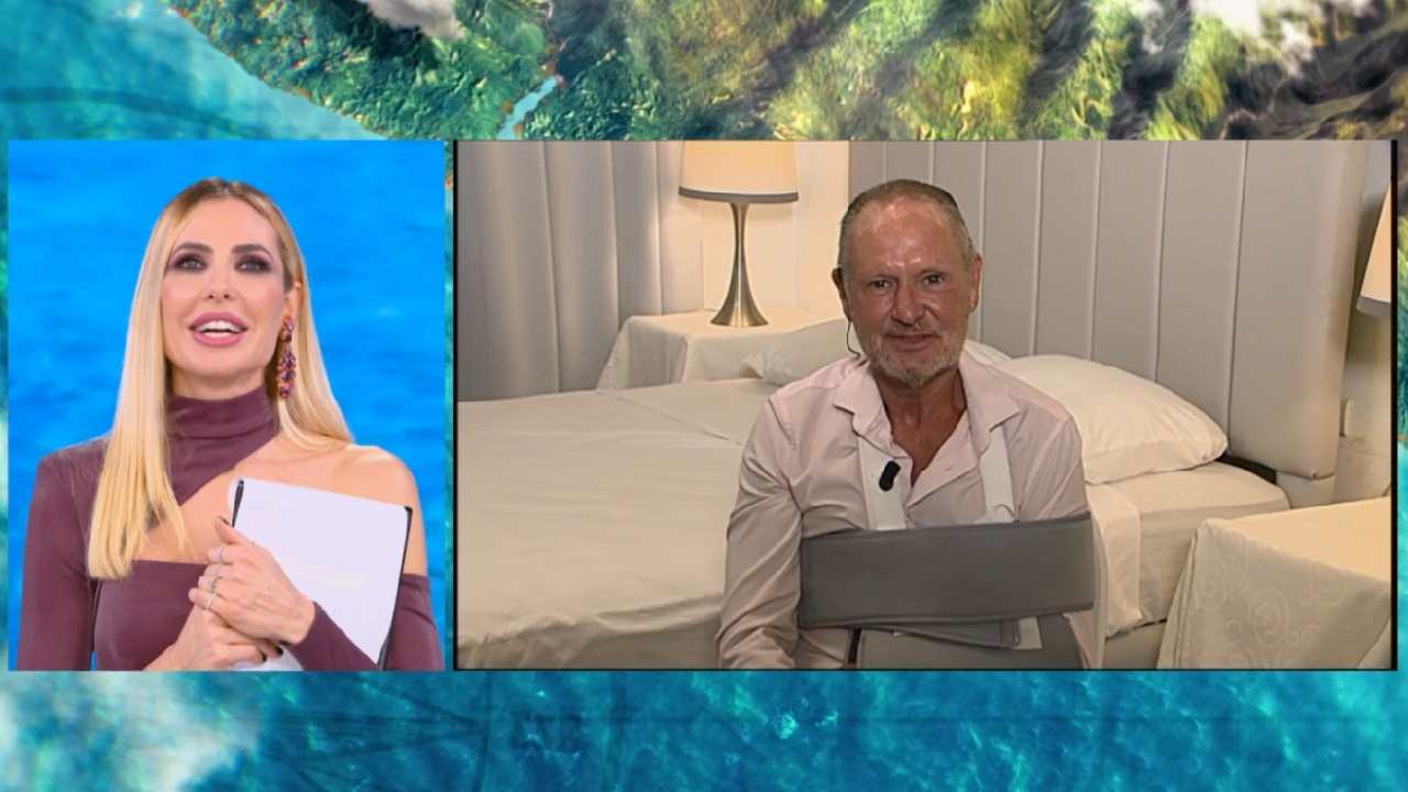 Paul Gascoigne e Ilary Blasi