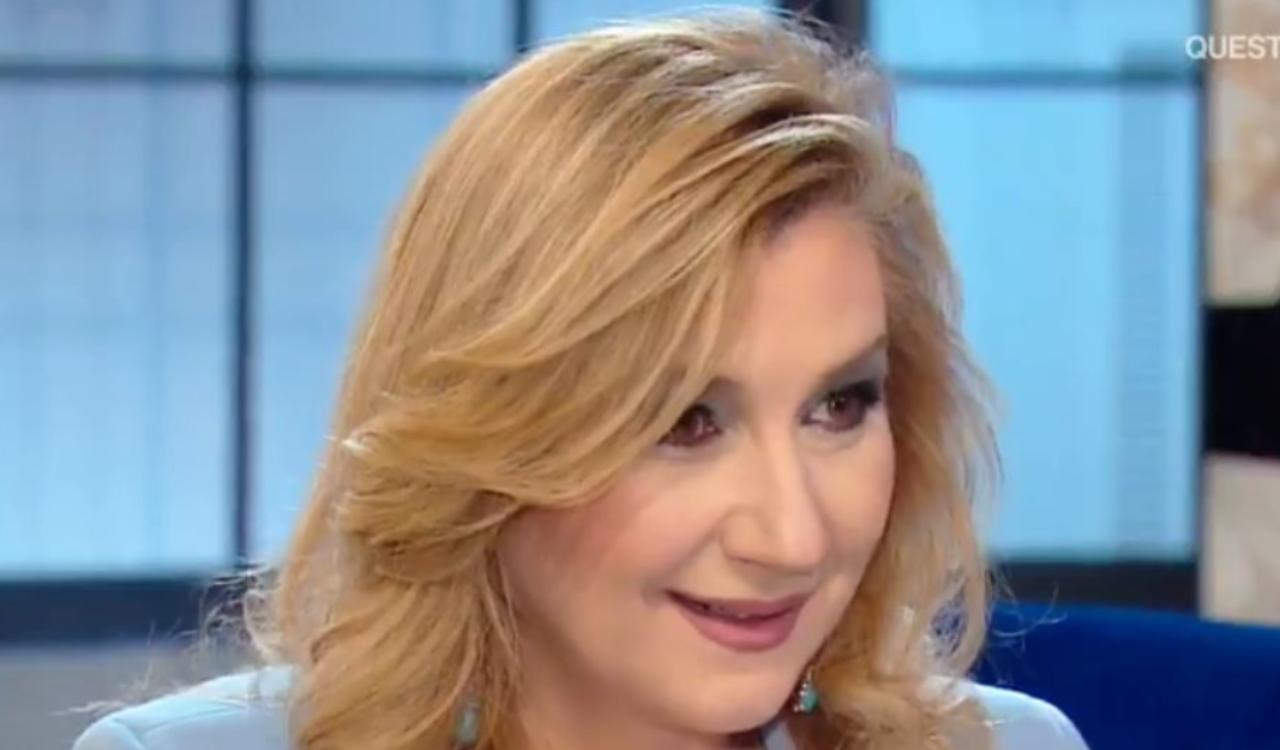 Serena Bortone, conduttrice di 'Oggi è un altro giorno