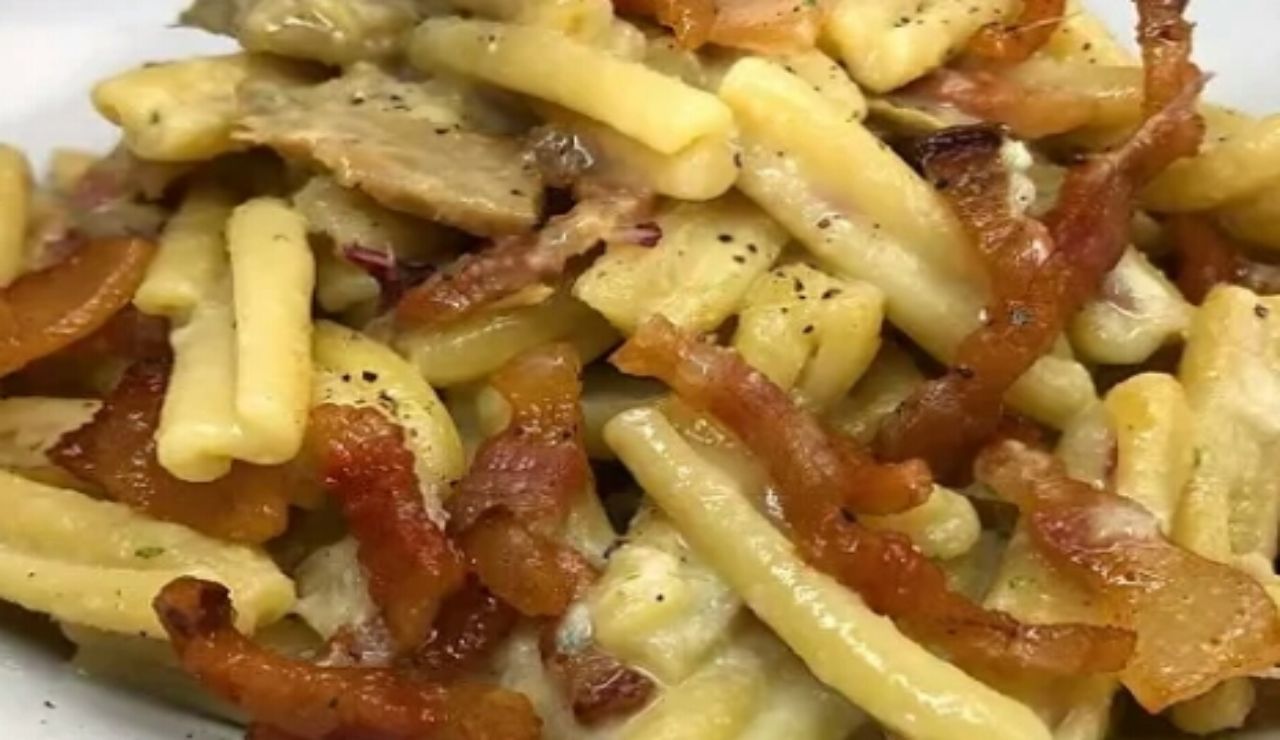 pasta papà carciofi guanciale