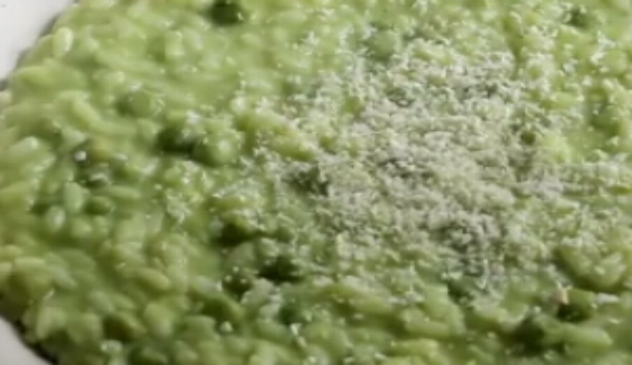 risotto al pesto cremoso