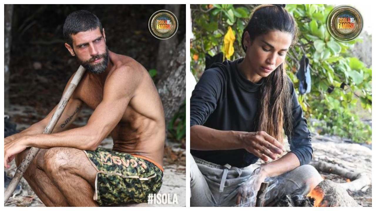 Confronto tra Gilles e Francesca all'Isola dei Famosi