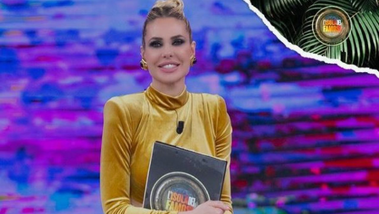 Ilary Blasi conduttrice de L'Isola dei famosi