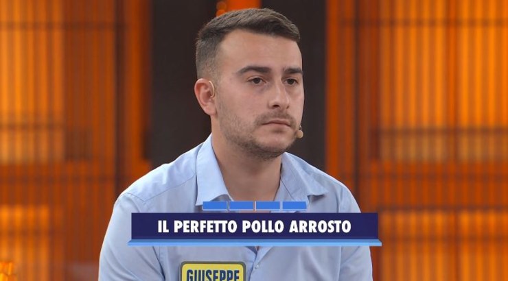 Giuseppe, primo concorrente di stasera