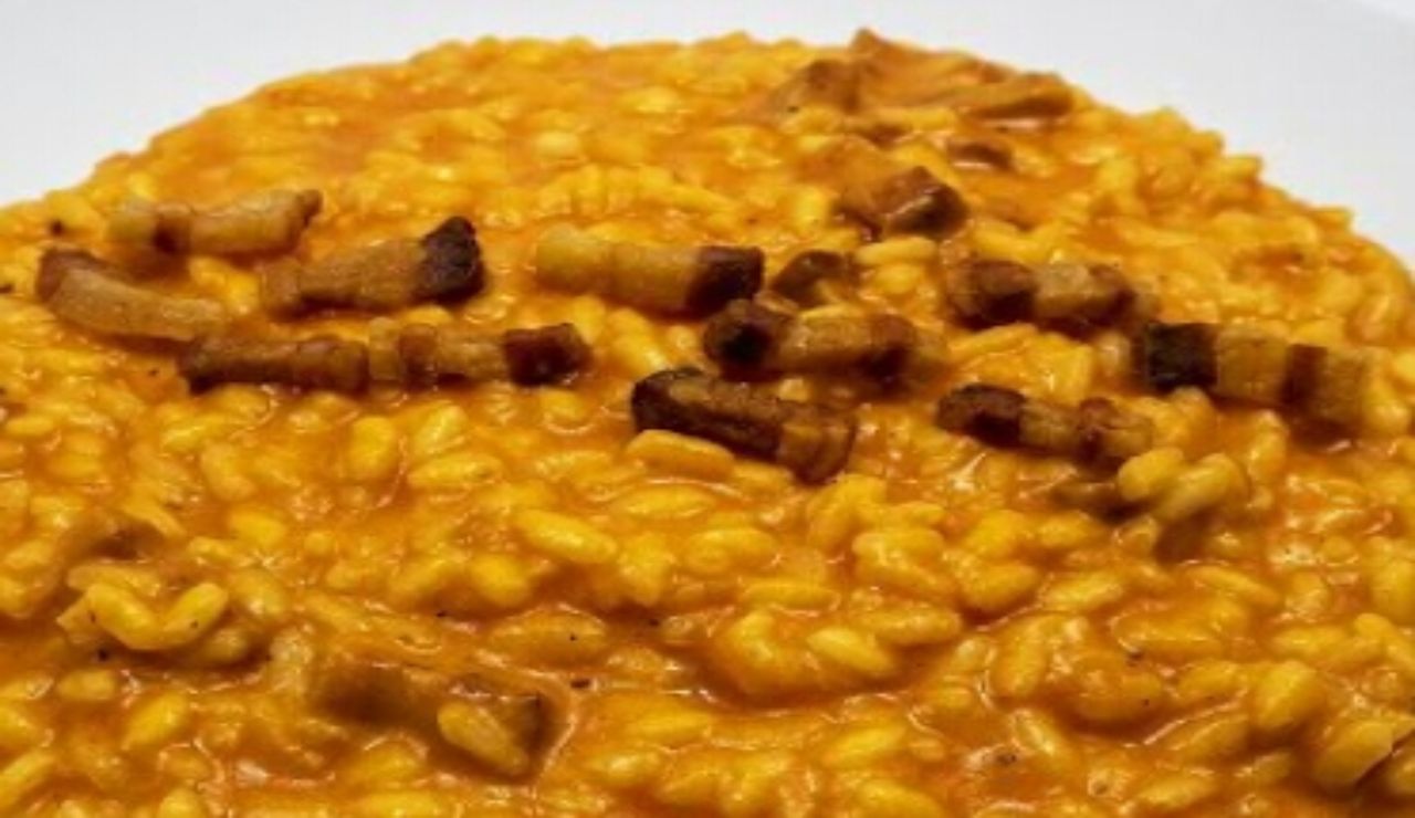 risotto amatriciana ricetta