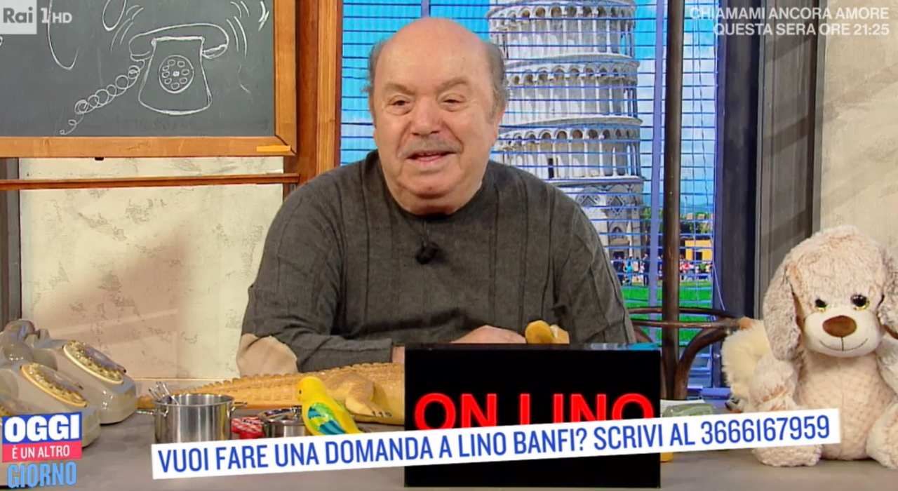 Lino Banfi sorride