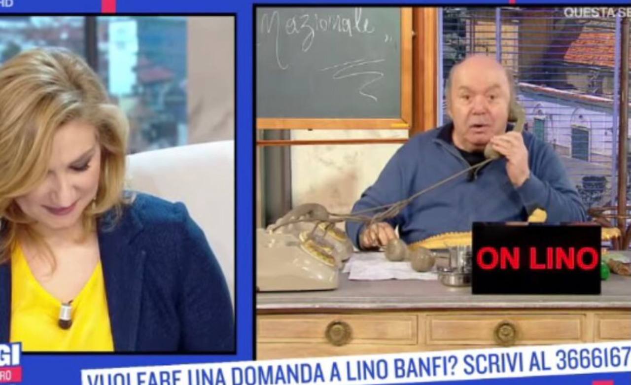 Lino Banfi ospite di Serena Bortone