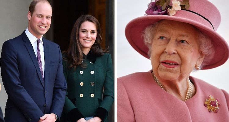 Regina Elisabetta William e Kate