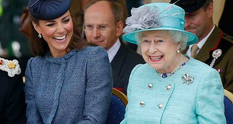 Regina Elisabetta e Kate Middleton retroscena