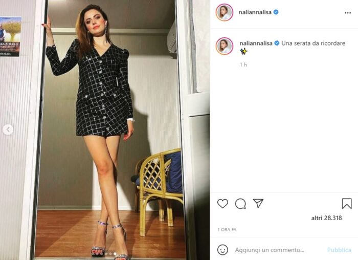 Annalisa post Instagram