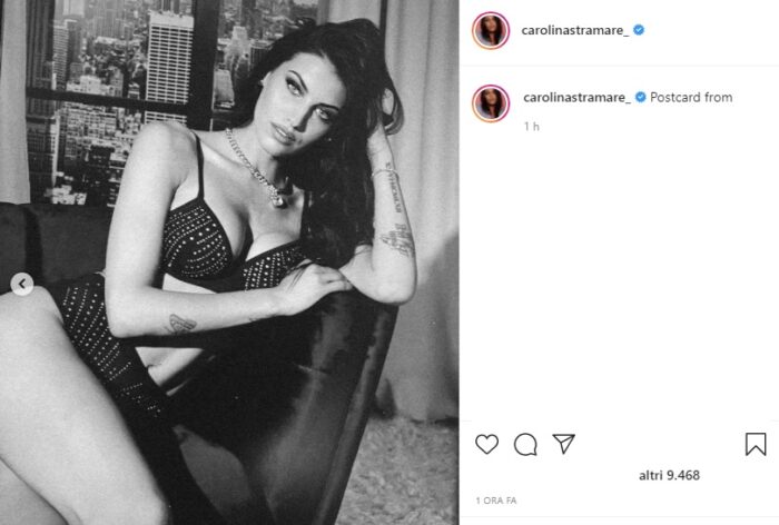 carolina stramare post instagram