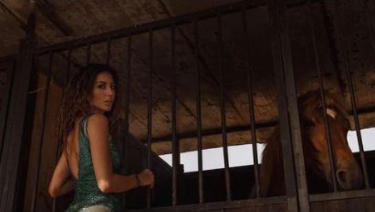 Elisabetta Gregoraci Mostra Il Posteriore: Incantati Anche I Cavalli