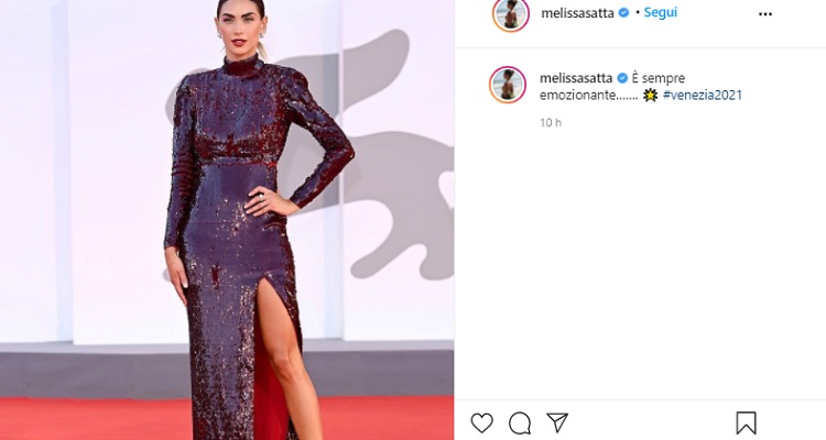 Melissa Satta elegante