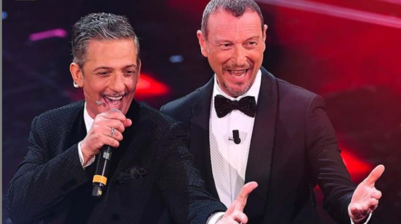 Amadeus e Fiorello, a Sanremo 2022 con influencer