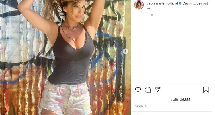 Sabrina Salerno sensuale