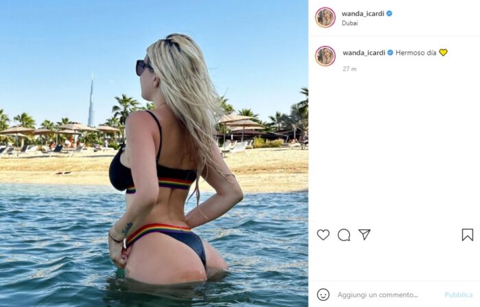 Wanda Nara post Instagram