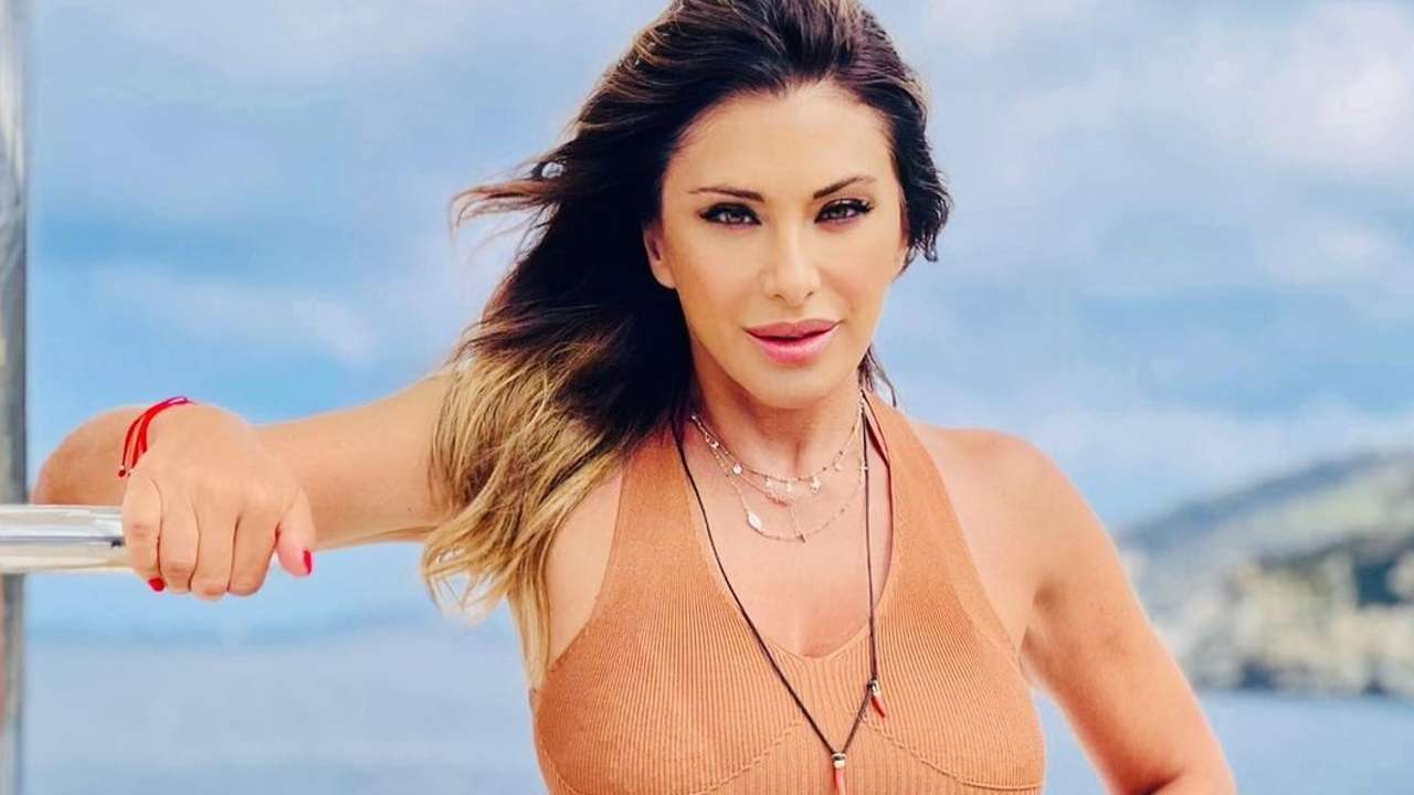 Sabrina Salerno in posa