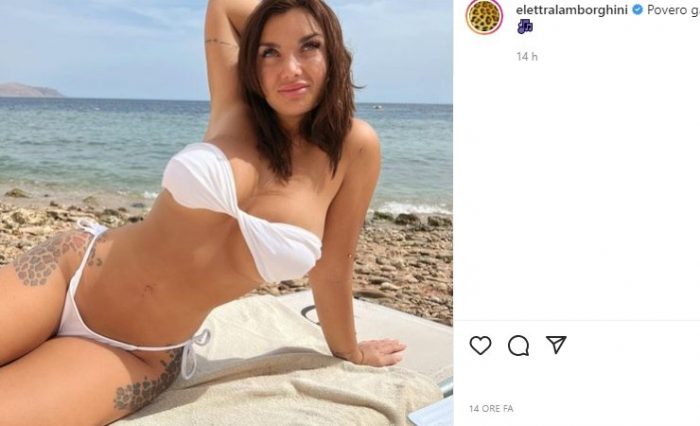 Elettra Lamborghini Bikini Da Urlo E Bombe In Vista Fan Impazziti 5139