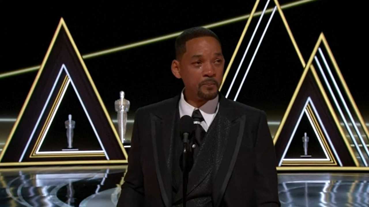 Will Smith pugno presentatore