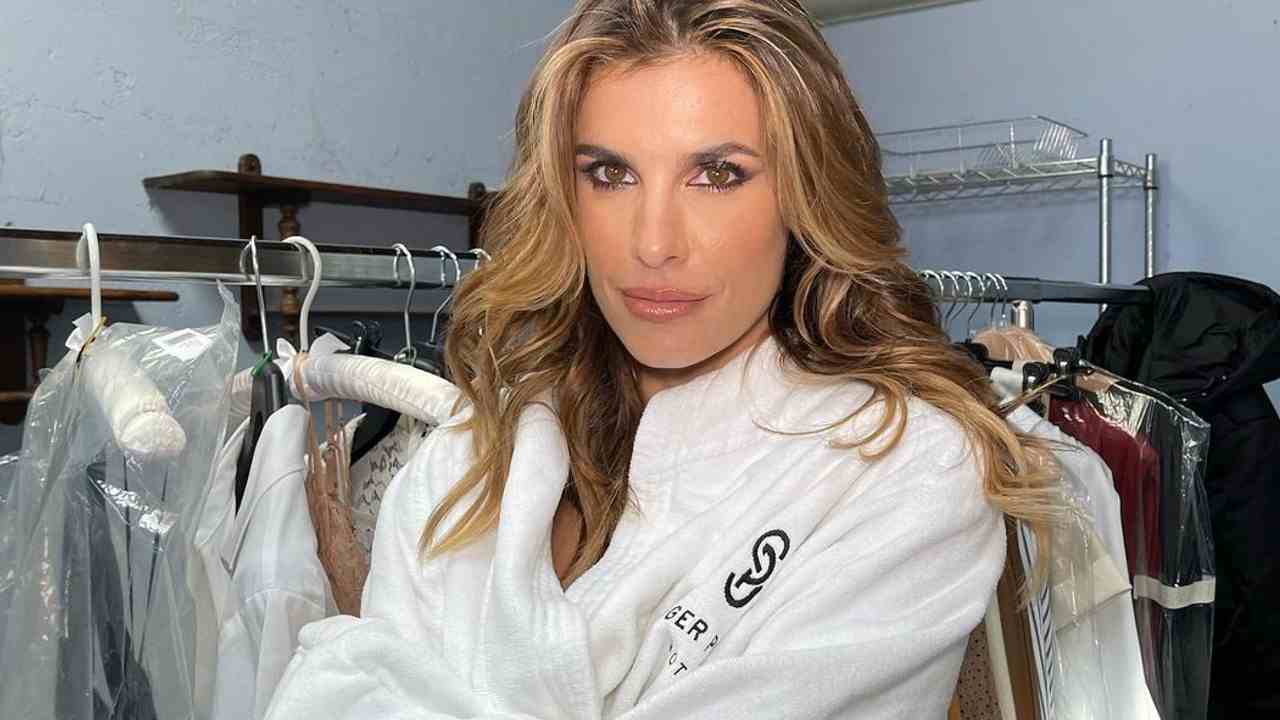 Elisabetta Canalis in posa