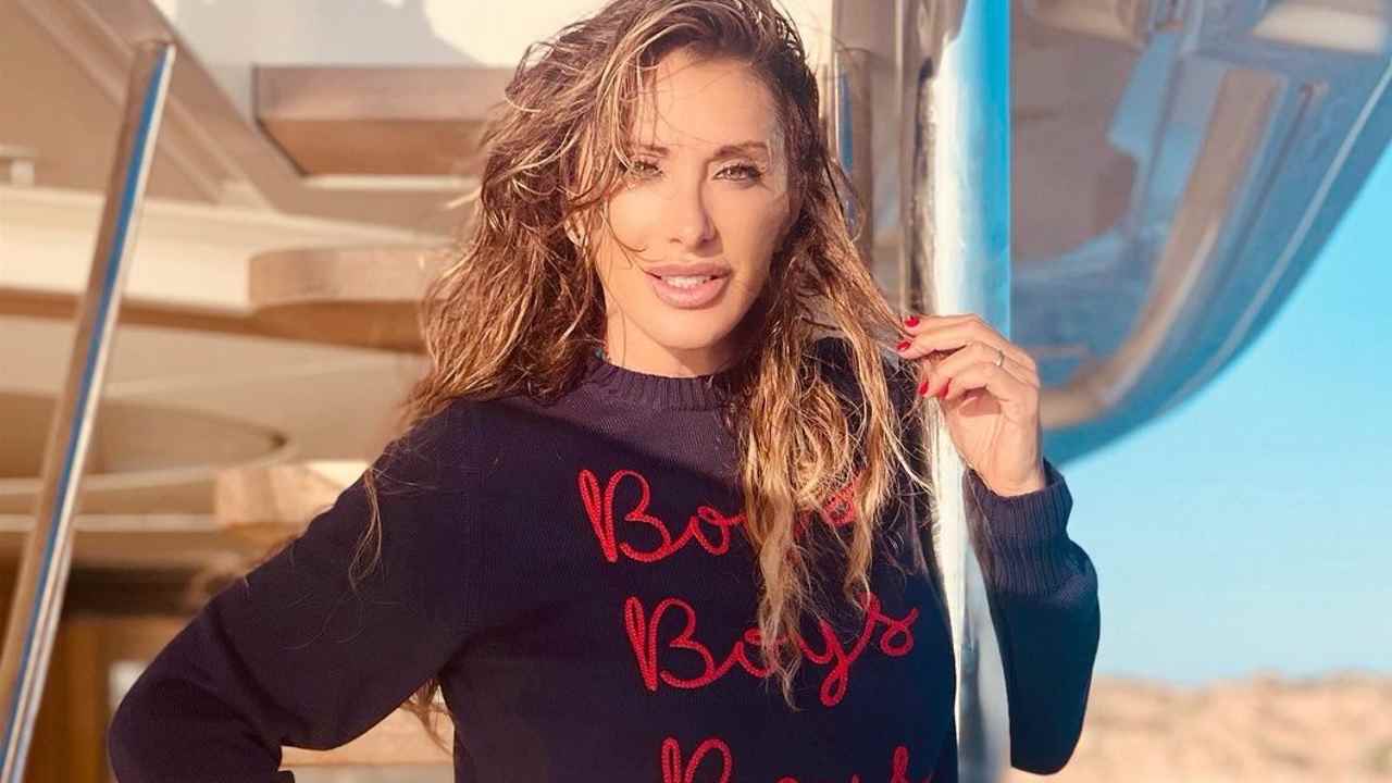 Sabrina Salerno in posa